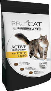 CROCCANTINI PER GATTI ACTIVE PROCAT
