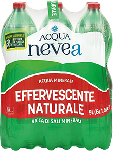ACQUA EFFERVESCENTE NATURALE NEVEA