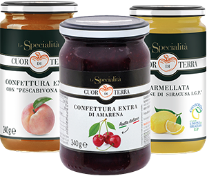 CONFETTURE, MARMELLATE EXTRA LE SPECIALITÀ CUOR DI TERRA