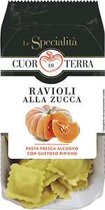 RAVIOLI ALLA ZUCCA LE SPECIALITÀ CUOR DI TERRA