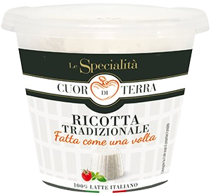 RICOTTA TRADIZIONALE LE SPECIALITÀ CUOR DI TERRA