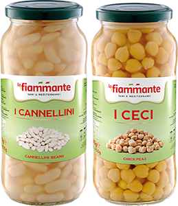 FAGIOLI CANNELLINI, CECI LA FIAMMANTE