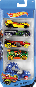 SET 5 HOT WHEELS MATTEL