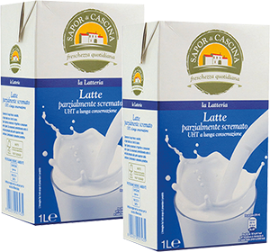 LATTE PARZIALMENTE SCREMATO SAPOR DI CASCINA