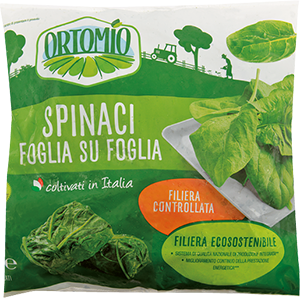 SPINACI FOGLIA SU FOGLIA ORTOMIO