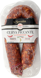 SALSICCIA CURVA PICCANTE LE SPECIALITÀ CUOR DI TERRA