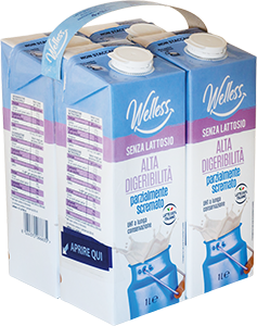 LATTE PARZIALMENTE SCREMATO WELLESS