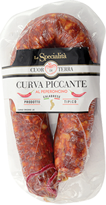 SALSICCIA CURVA PICCANTE LE SPECIALITÀ CUOR DI TERRA