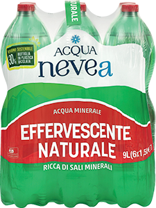ACQUA EFFERVESCENTE NATURALE NEVEA