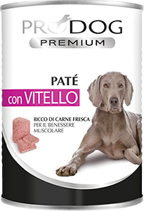 PATÈ DI VITELLO PER CANE PRODOG