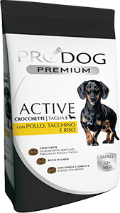 CROCCHETTE ACTIVE PER CANE TAGLIA MINI PRODOG