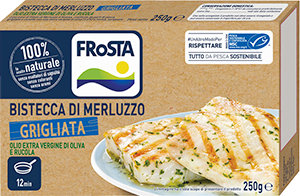 BISTECCA DI MERLUZZO GRIGLIATA FROSTA