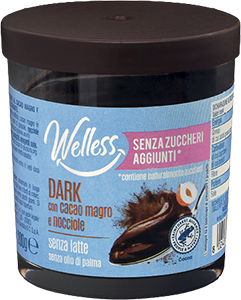 CREMA DARK CON CACAO MAGRO E NOCCIOLE WELLESS
