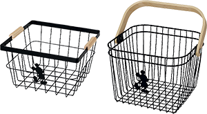 2 CESTI IN METALLO DISNEY