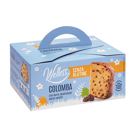 Colomba senza glutine e senza lattosio
