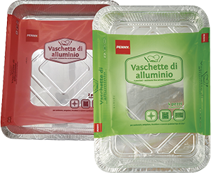 VASCHETTA DI ALLUMINIO PENNY.