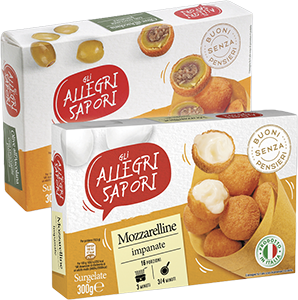 OLIVE ASCOLANE, MOZZARELLINE IMPANATE GLI ALLEGRI SAPORI