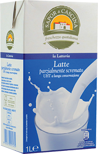 LATTE UHT PARZIALMENTE SCREMATO SAPOR DI CASCINA