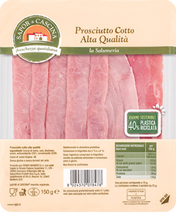 PROSCIUTTO COTTO ALTA QUALITÀ SAPOR DI CASCINA