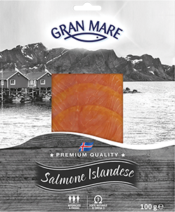 SALMONE ISLANDESE AFFUMICATO GRAN MARE