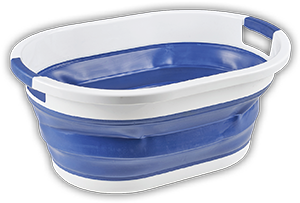 CESTO PORTABIANCHERIA PIEGHEVOLE: