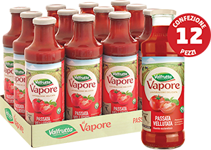 PASSATA VELLUTATA AL VAPORE VALFRUTTA* CONF. DA 12 PZ = 9,96 €