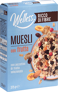 MUESLI CON FRUTTA WELLESS