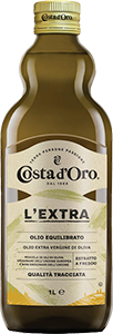 OLIO L’EXTRA VERGINE D’OLIVA COSTA D’ORO