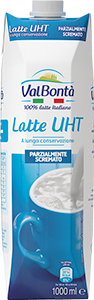 LATTE UHT PARZIALMENTE SCREMATO VALBONTÀ
