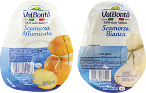 SCAMORZA BIANCA, AFFUMICATA VALBONTÀ