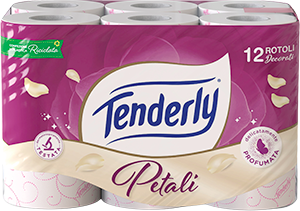 CARTA IGIENICA PETALI TENDERLY