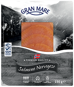 SALMONE NORVEGESE AFFUMICATO GRAN MARE