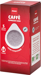  CIALDE COMPOSTABILI ESPRESSO PENNY.