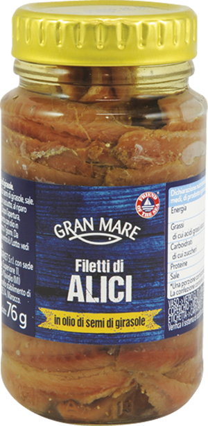 FILETTI DI ALICI GRAN MARE