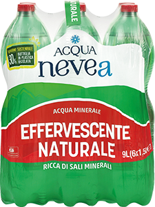 ACQUA EFFERVESCENTE NATURALE NEVEA