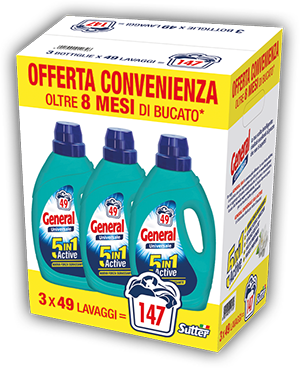 DETERSIVO LIQUIDO LAVATRICE GENERAL