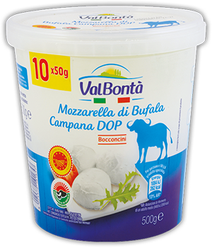 MOZZARELLA DI BUFALA CAMPANA DOP VALBONTÀ