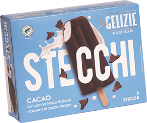 STECCHI CACAO LE GELIZIE