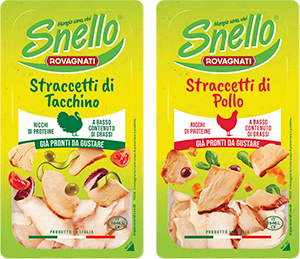 STRACCETTI DI POLLO, TACCHINO SNELLO ROVAGNATI