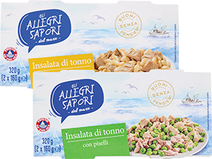 INSALATE DI TONNO GLI ALLEGRI SAPORI