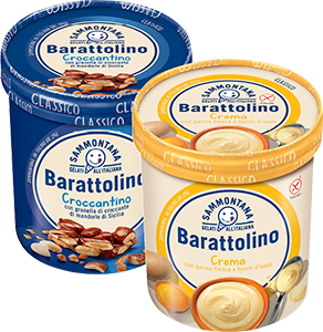 BARATTOLINO CREMA, CROCCANTINO SAMMONTANA