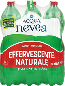 ACQUA EFFERVESCENTE NATURALE NEVEA 