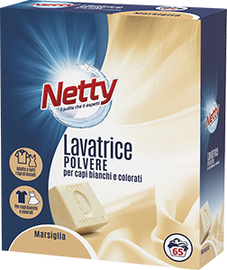 DETERSIVO LAVATRICE IN POLVERE NETTY 
