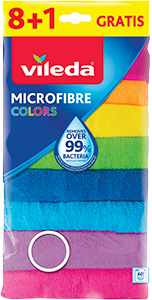 SET 8+1 MICROFIBRE VILEDA