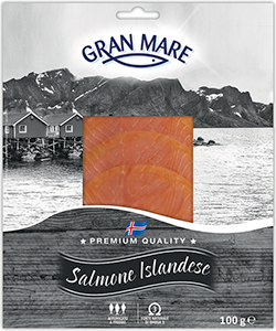 SALMONE ISLANDESE AFFUMICATO GRAN MARE
