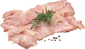 FETTINE DI COSCIA DI POLLO PER GRIGLIA