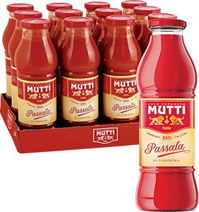 PASSATA DI POMODORO MUTTI* CONF. DA 12 PZ = 10,68 €