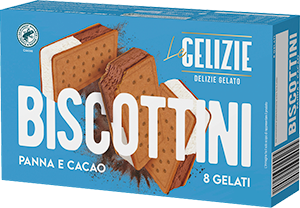 BISCOTTINI PANNA E CACAO LE GELIZIE