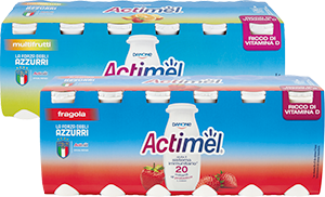 ACTIMEL FRAGOLA, MULTIFRUTTI