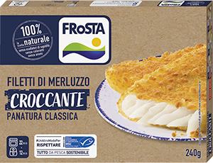 FILETTO DI MERLUZZO CROCCANTE FROSTA